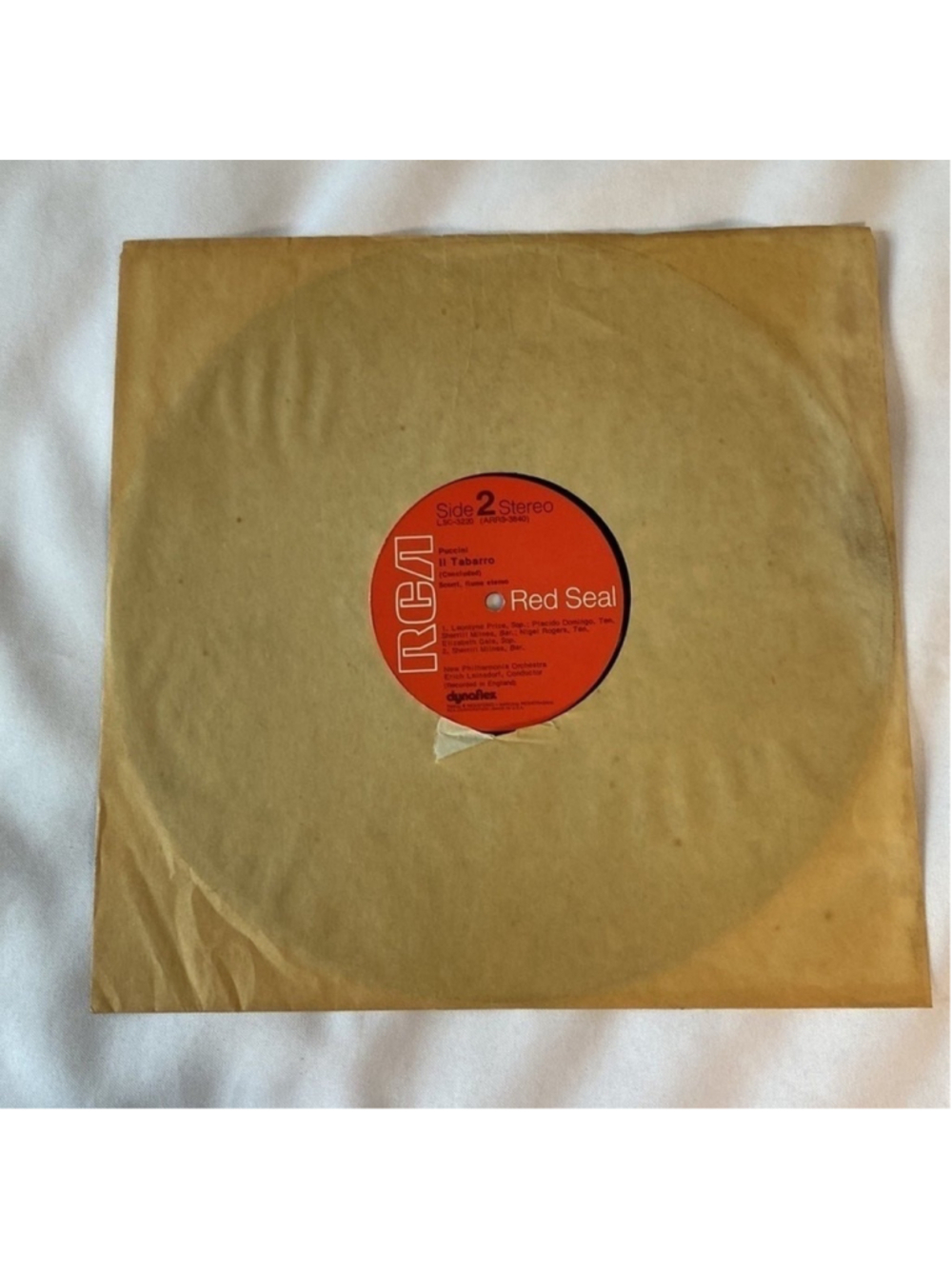 PUCCINI: “IL TABARRO” VINYL RECORD - Picture 4 of 8